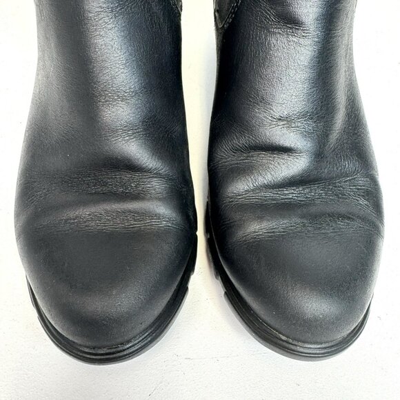 Blundstone Boots Womens US Size 7 Black Chelsea Pull On Heel Leather - Picture 3 of 11